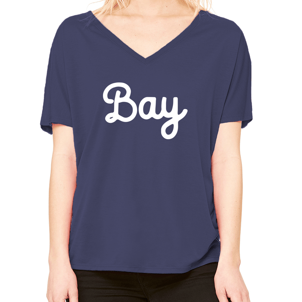 Bay Women's Slouchy V-Neck