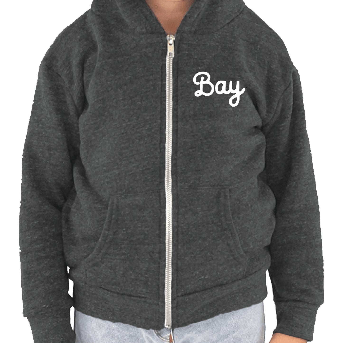 Bay TriBlend Youth Zip Hoodie