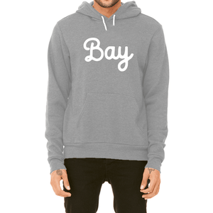 Bay Script Unisex Fleece Hoodie