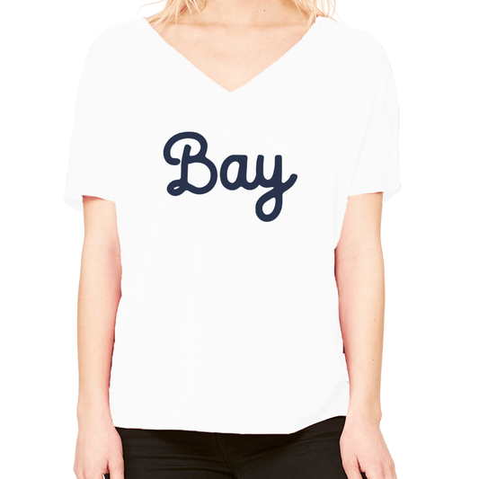 Bay Women's Slouchy V-Neck