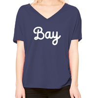 Load image into Gallery viewer, Bay Women&#39;s Slouchy V-Neck