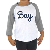 Bay TriBlend Toddler Raglan Baseball Tee