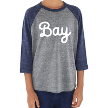Load image into Gallery viewer, Bay TriBlend Youth Baseball Tee