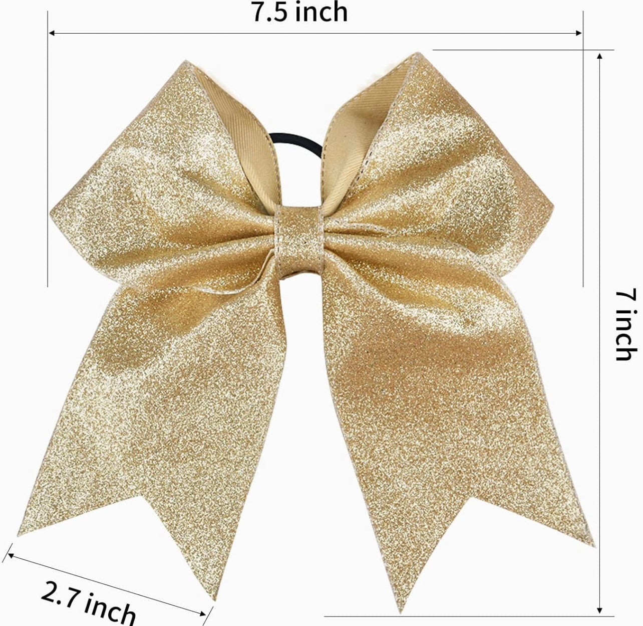 St. Raphael Spirit Gold Hair Bow