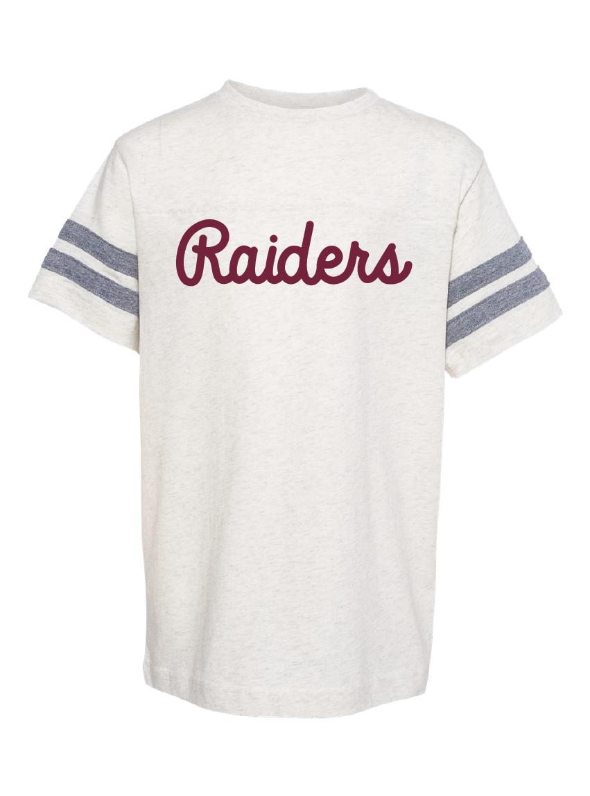 St. Raphael Raiders Script Youth Football Tee