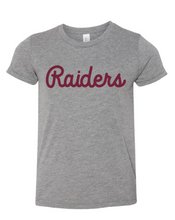 Load image into Gallery viewer, St. Raphael Raiders Script Youth Tee