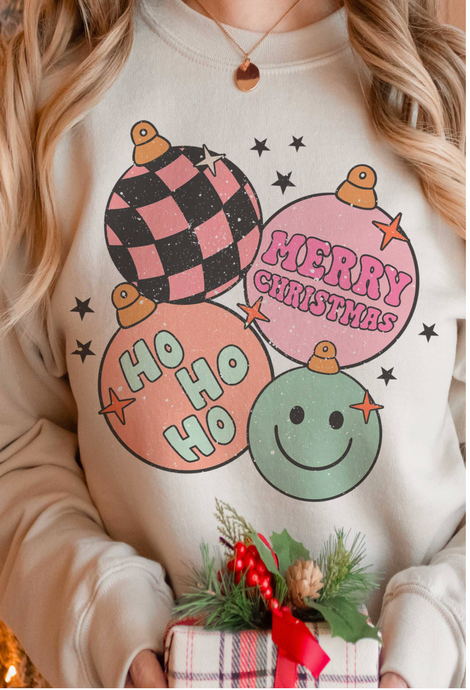 Merry Christmas Ornaments Sweatshirt