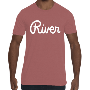 River Script Unisex Triblend