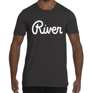 River Script Unisex Triblend