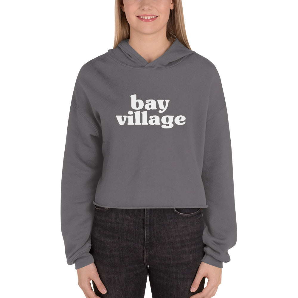 Bay Village Crop Hoodie