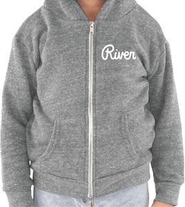 River Script Infant Zip Hoodie