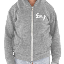 Load image into Gallery viewer, Bay TriBlend Youth Zip Hoodie
